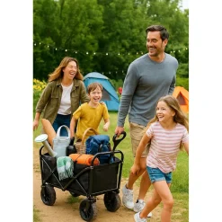 Carrello portatutto dimensioni aperto 85x73x45cm