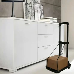 Carrello richiudibile nero