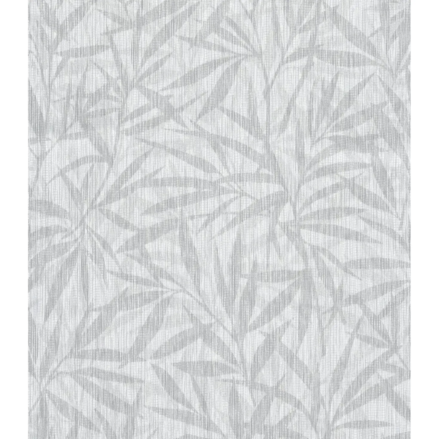 Carta da parati decorativa ramage grigio