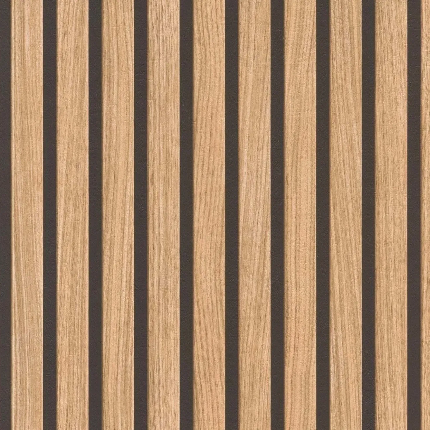 Carta da parati Listelli legno 10,05 m x 53 cm