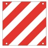 Cartello segnaletico carico sporgente 500x500 mm