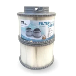 Cartucce filtro 120 pieghe per piscina idromassaggio Mspa Oslo 2 pz