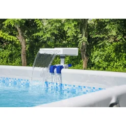 Cascata per piscina Bestway con luci a LED Flowerclear 3000 l/h