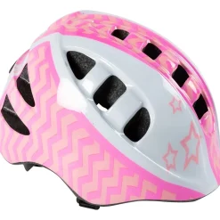 Casco da bici rosa On Bike Kids per bambini taglia S