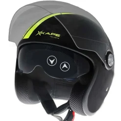 Casco moto Jet Xkape 2206 nero tg. M