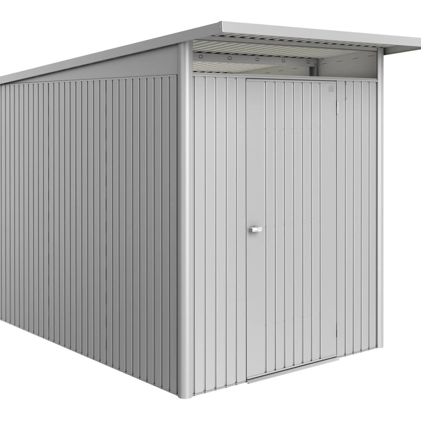 Casetta da giardino AvantGarde ECO A3 Argento metal. 209x172x252 cm 1 porta
