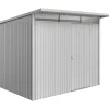 Casetta da giardino AvantGarde ECO A5 Argento metal. 209x252x172 cm 1 porta