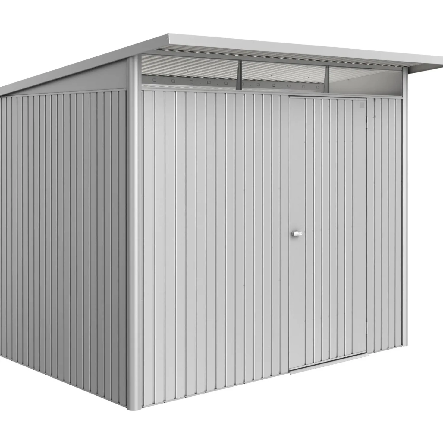 Casetta da giardino AvantGarde ECO A5 Argento metal. 209x252x172 cm 1 porta