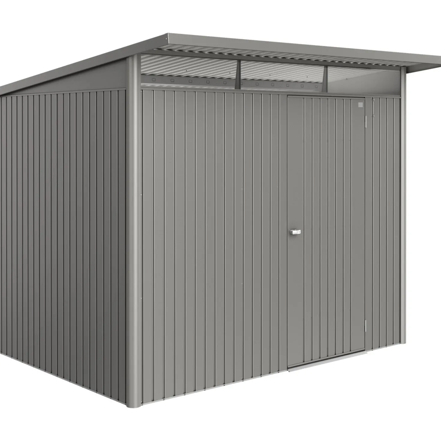Casetta da giardino AvantGarde ECO A5 Grigio quarzo met. 209x252x172 cm 1 porta