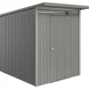 Casetta da giardino AvantGarde ECO A2 Grigio quarzo met. 209x172x212 cm 1 porta