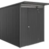Casetta da giardino AvantGarde ECO A2 Grigio scuro metal. 209x172x212 cm 1 porta