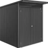Casetta da giardino AvantGarde ECO A1 Grigio scuro metal. 209x172x172 cm 2 porte