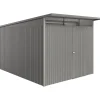 Casetta da giardino AvantGarde ECO A8 Grigio quarzo met. 209x252x332 cm 1 porta
