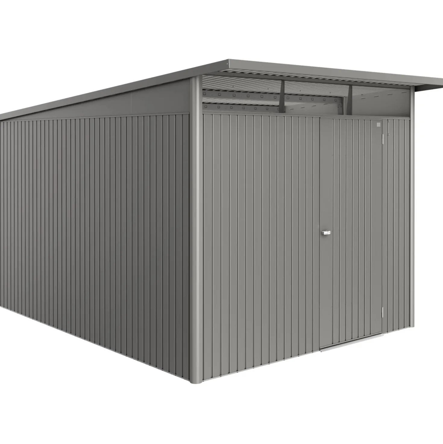 Casetta da giardino AvantGarde ECO A8 Grigio quarzo met. 209x252x332 cm 1 porta