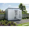 Casetta da giardino AvantGarde ECO A2 Argento metal. 209x172x212 cm 1 porta