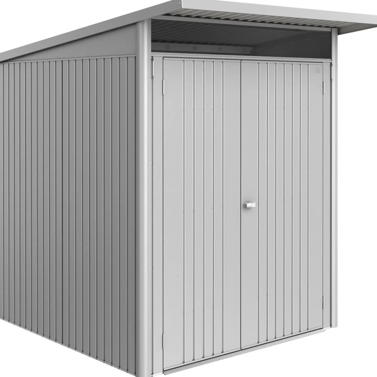 Casetta da giardino AvantGarde ECO A1 Argento metal. 209x172x172 cm 2 porte