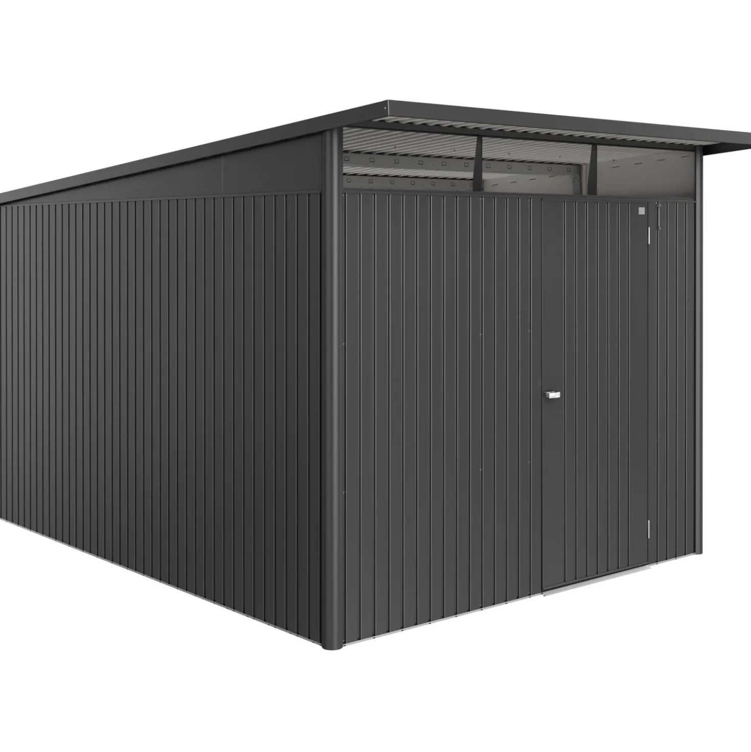 Casetta da giardino AvantGarde ECO A8 Grigio scuro metal. 209x252x332 cm 1 porta