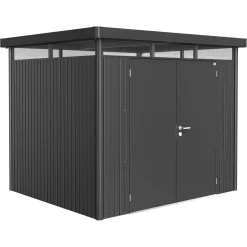 Casetta da giardino Biohort HighLine sp 0,5 mm 222x275x235 cm grigio 2 batt.
