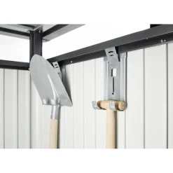 Casetta da giardino Biohort HighLine sp 0,5 mm 222x275x235 cm grigio standard