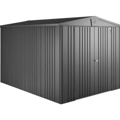 Casetta da giardino Biohort Europa sp 0,5 mm 203x244x300 cm grigio 2 batt.