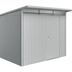 Casetta da giardino Biohort AvantGarde sp 0,5 mm 260x220x218 cm argento standard