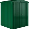 Casetta da giardino Biohort Europa sp 0,5 mm 196x172x156 cm verde 2 batt.