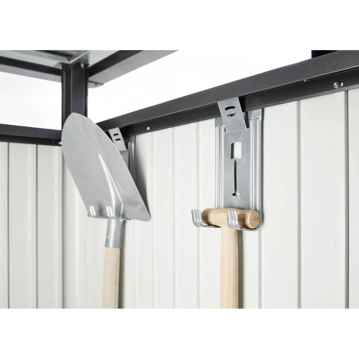 Casetta da giardino Biohort HighLine sp 0,5 mm 222x275x155 cm grigio 2 batt.