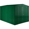 Casetta da giardino Biohort Europa sp 0,5 mm 203x244x300 cm verde 2 batt.