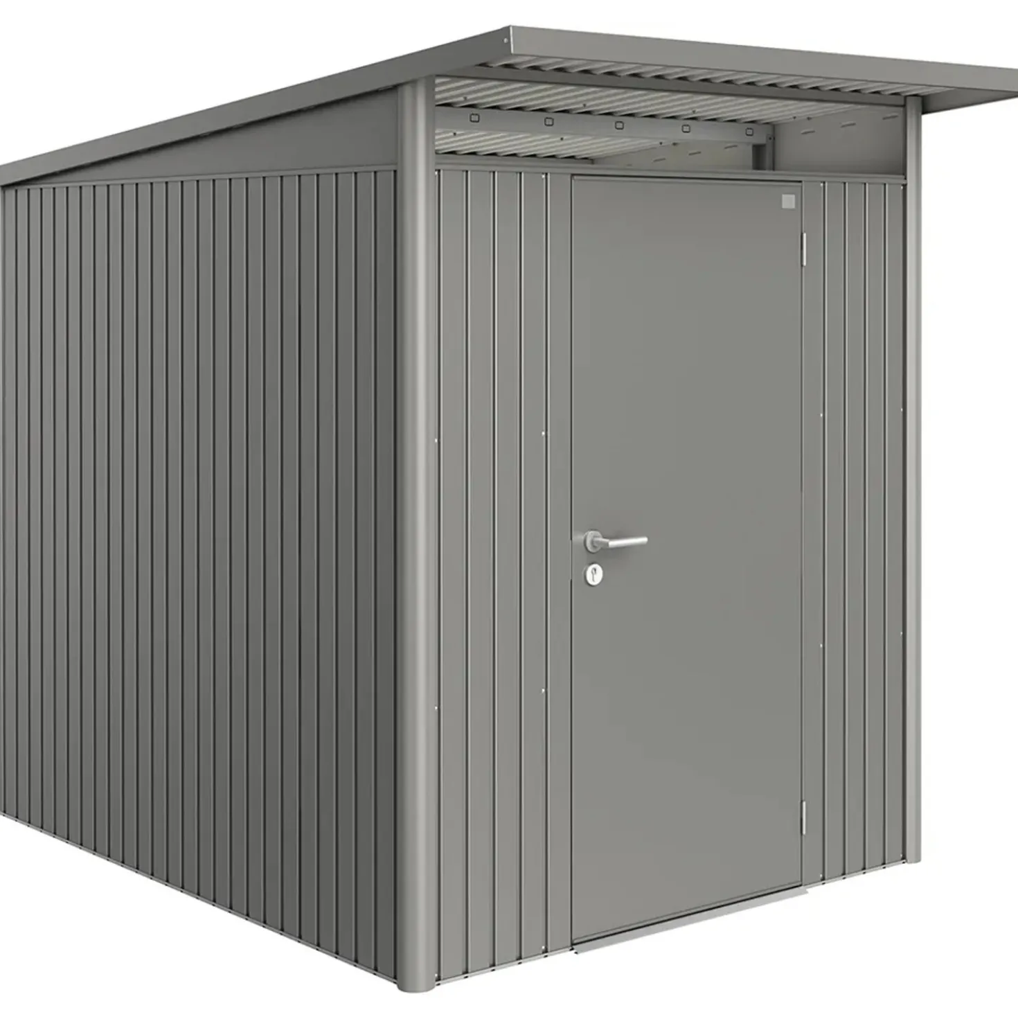 Casetta da giardino Biohort AvantGarde sp 0,5 mm 180x255x218 cm quarzo standard