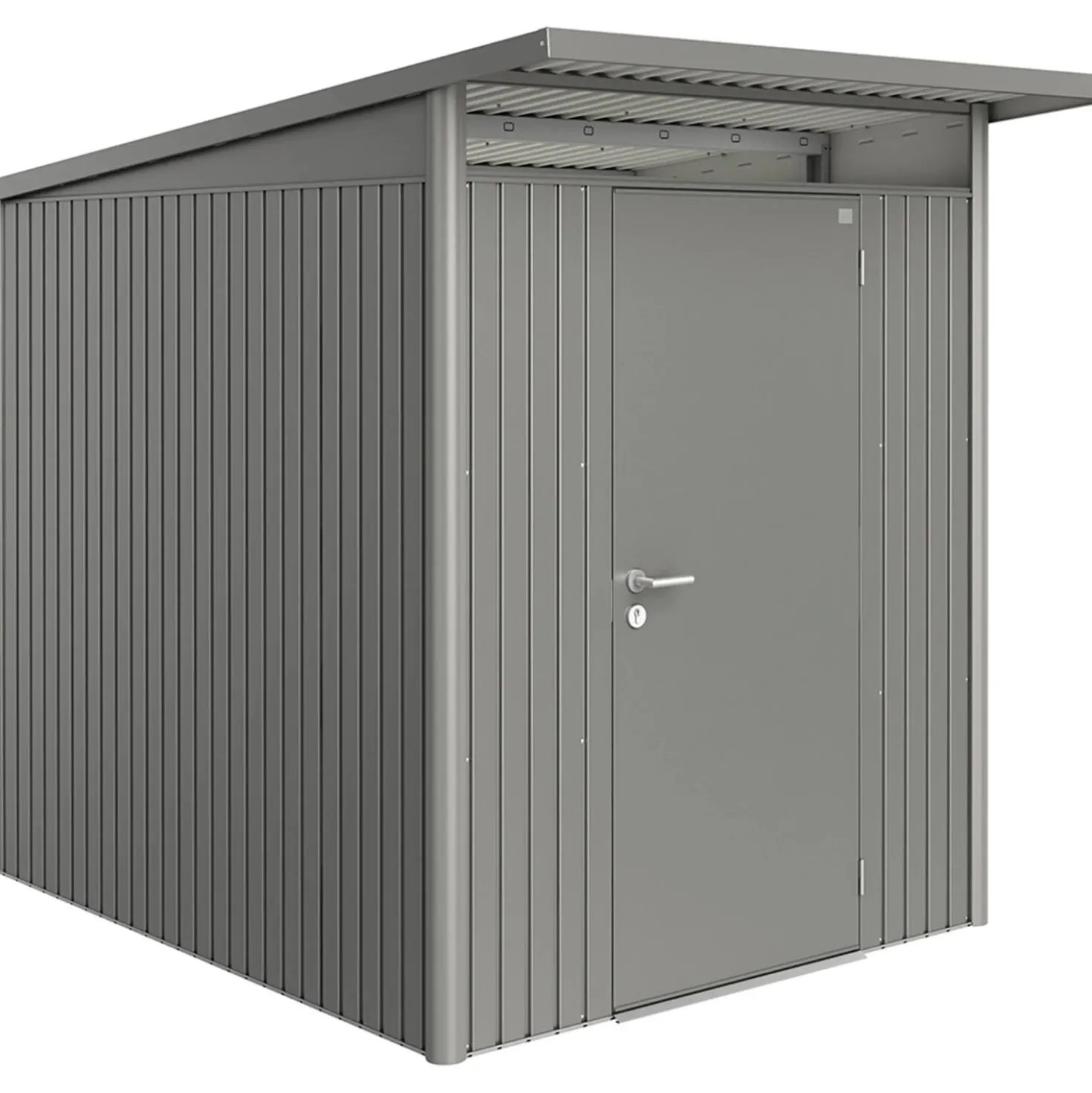 Casetta da giardino Biohort AvantGarde sp 0,5 mm 180x255x218 cm quarzo standard