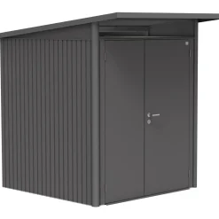 Casetta da giardino Biohort AvantGarde sp 0,5 mm 180x220x218 cm grigio 2 batt.