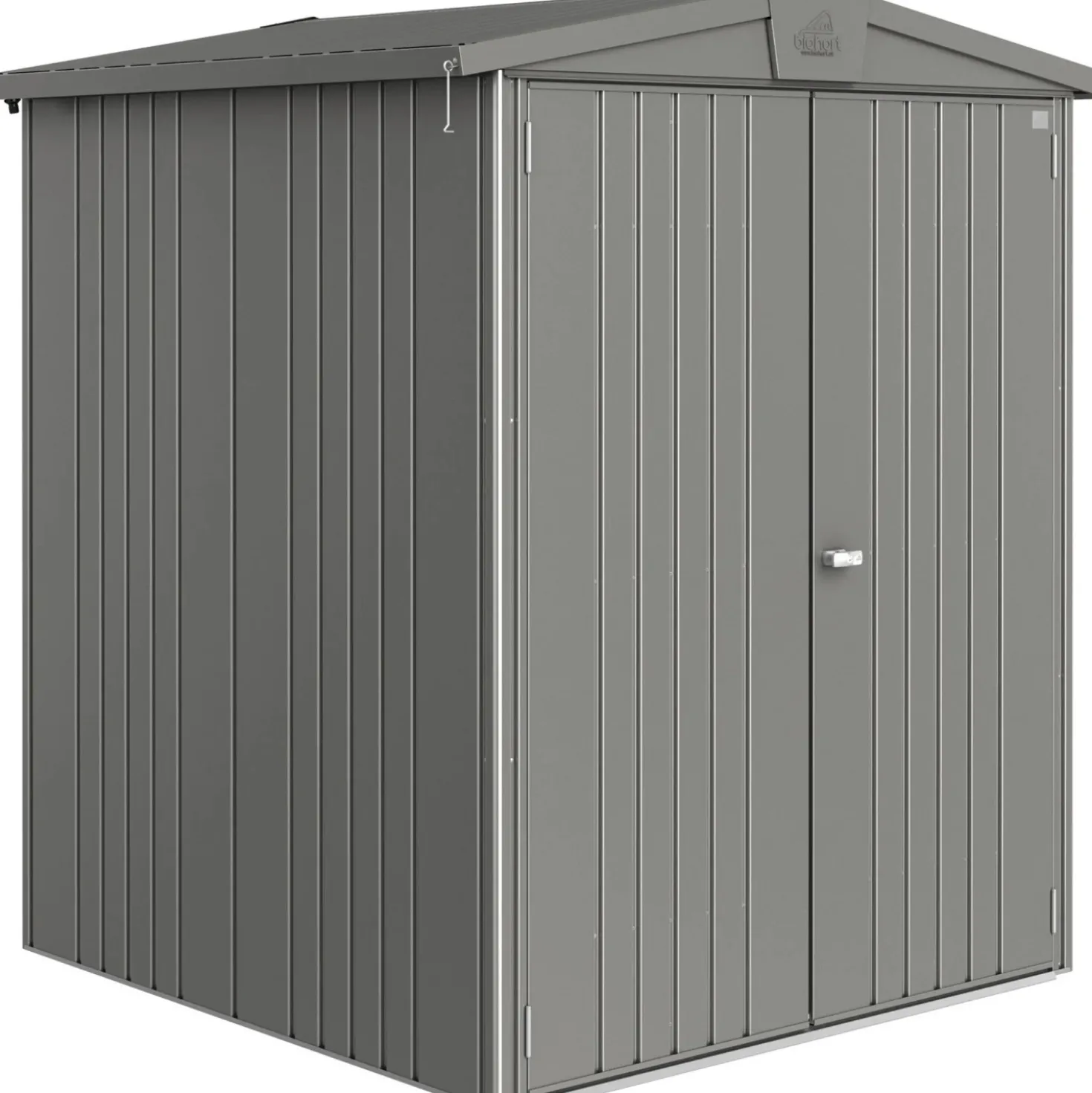 Casetta da giardino Biohort Europa sp 0,5 mm 196x172x156 cm quarzo 2 batt.