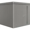 Casetta da giardino Biohort Neo sp 5 mm 236x236x222 cm quarzo 2 batt.
