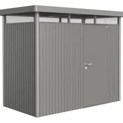 Casetta da giardino Biohort HighLine sp 0,5 mm 222x275x15 cm quarzo standard