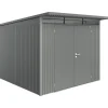 Casetta da giardino Biohort AvantGarde sp 0,5 mm 260x300x218 cm quarzo 2 batt.