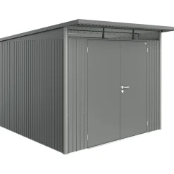 Casetta da giardino Biohort AvantGarde sp 0,5 mm 260x300x218 cm quarzo 2 batt.