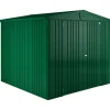 Casetta da giardino Biohort Europa sp 0,5 mm 203x244x228 cm verde 2 batt.