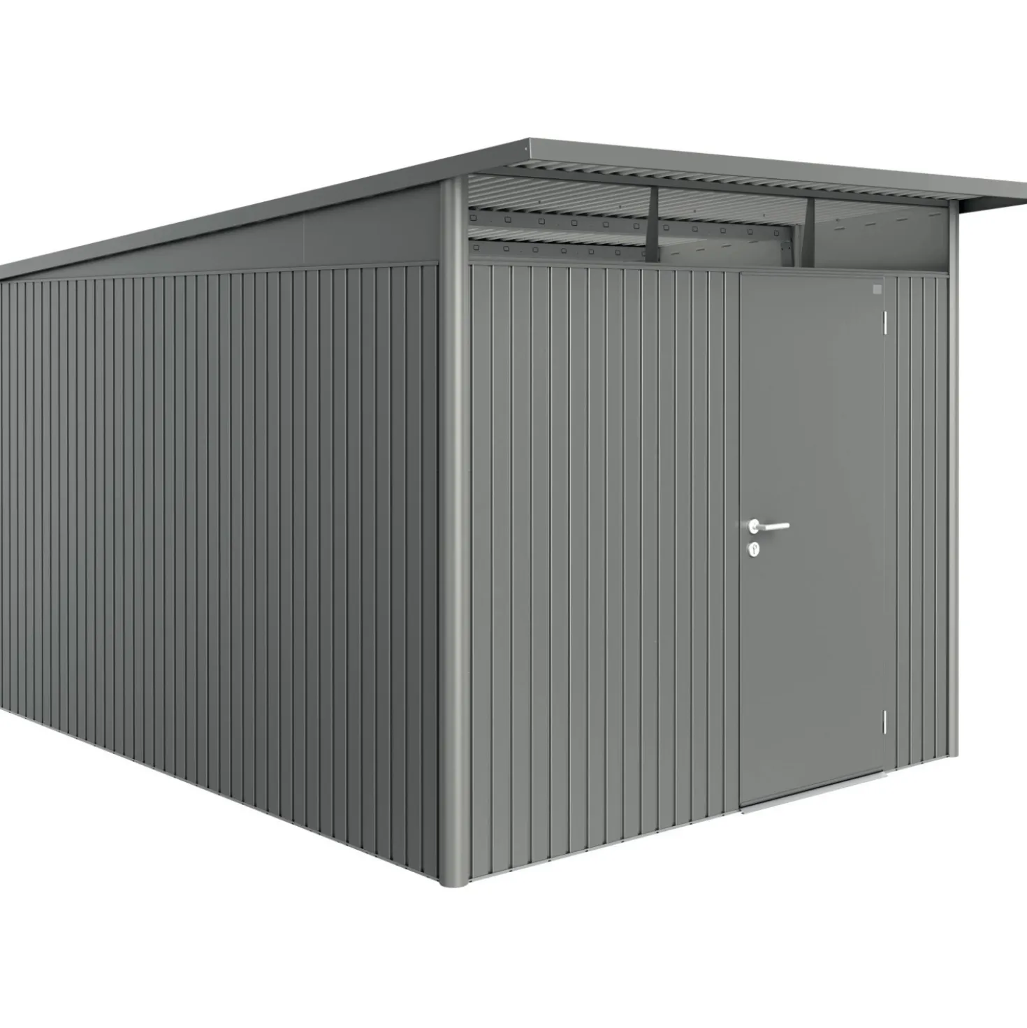Casetta da giardino Biohort AvantGarde sp 0,5 mm 260x380x222 cm quarzo standard