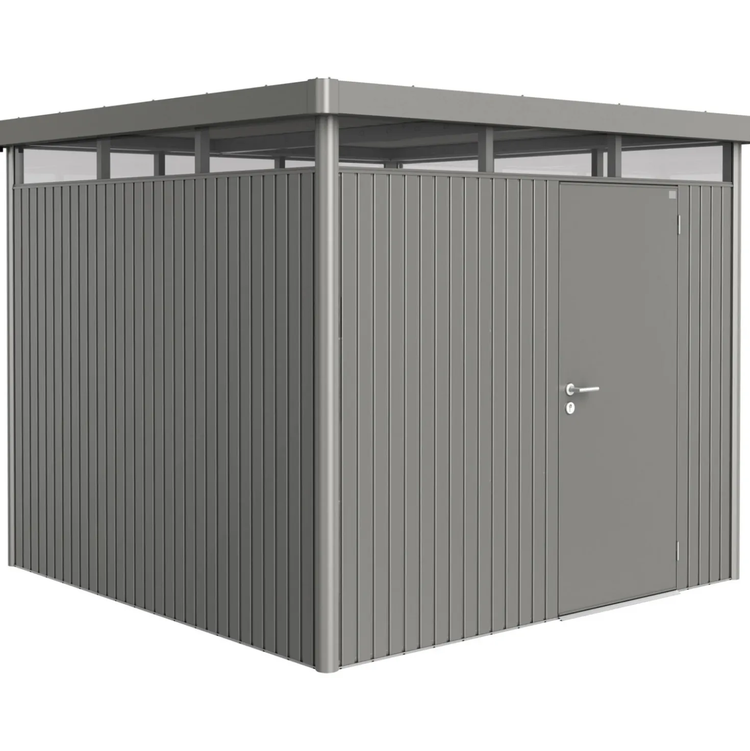 Casetta da giardino Biohort HighLine sp 0,5 mm 222x275x27 cm quarzo standard