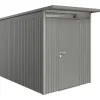 Casetta da giardino Biohort AvantGarde sp 0,5 mm 180x300x218 cm quarzo standard
