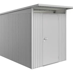 Casetta da giardino Biohort AvantGarde sp 0,5 mm 180x300x218 cm argento standard