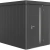Casetta da giardino Biohort Neo sp 5 mm 180x236x222 cm grigio standard