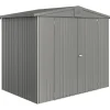 Casetta da giardino Biohort Europa sp 0,5 mm 203x244x156 cm quarzo 2 batt.