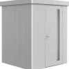 Casetta da giardino Biohort Neo sp 5 mm 180x180x222 cm argento standard