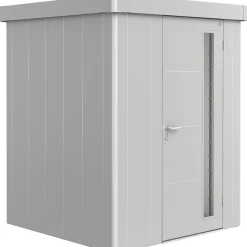 Casetta da giardino Biohort Neo sp 5 mm 180x180x222 cm argento standard