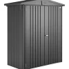 Casetta da giardino Biohort Europa sp 0,5 mm 196x172x84 cm grigio 2 batt.