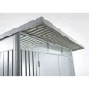Casetta da giardino Biohort AvantGarde sp 0,5 mm 180x255x218 cm argento standard