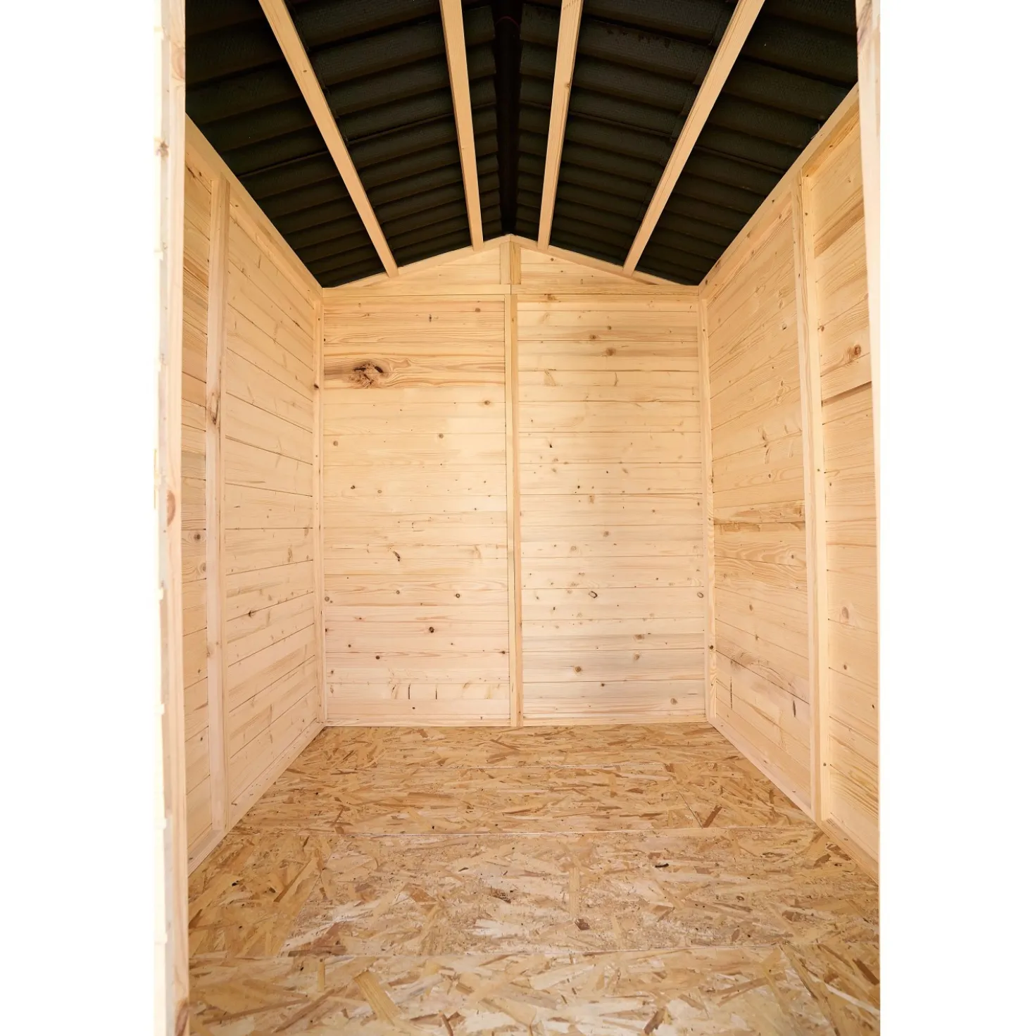 Casetta da giardino in legno sp 16 mm H204xL180xP187 cm