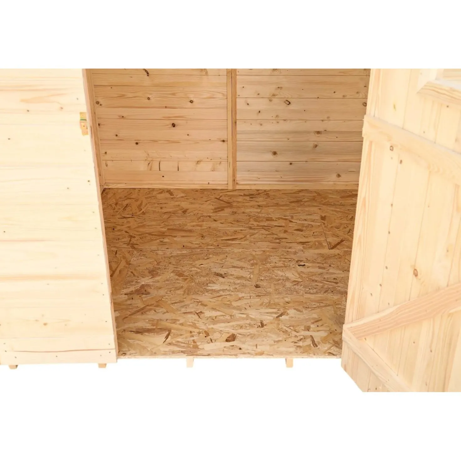Casetta da giardino in legno sp 16 mm H204xL180xP187 cm