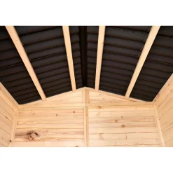 Casetta da giardino in legno sp 16 mm H204xL180xP187 cm